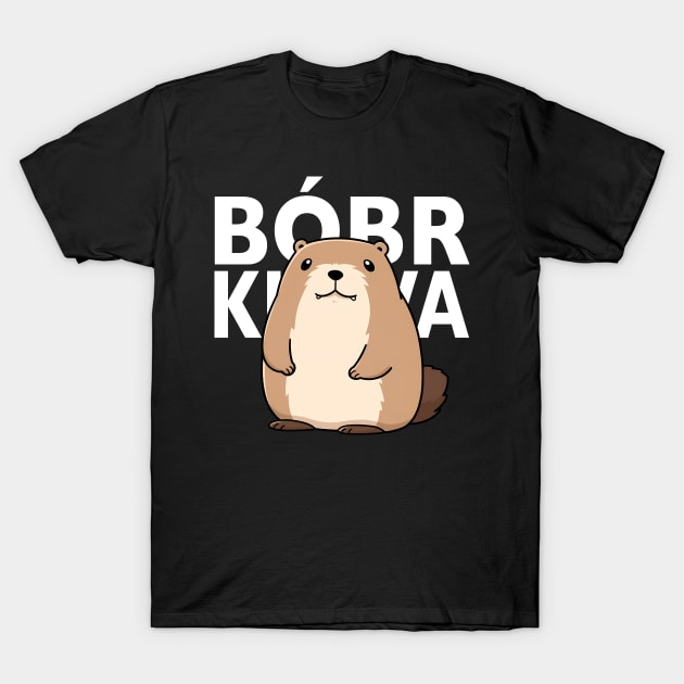 Cute Bober - Beaver Meme T-Shirt by Seraphine